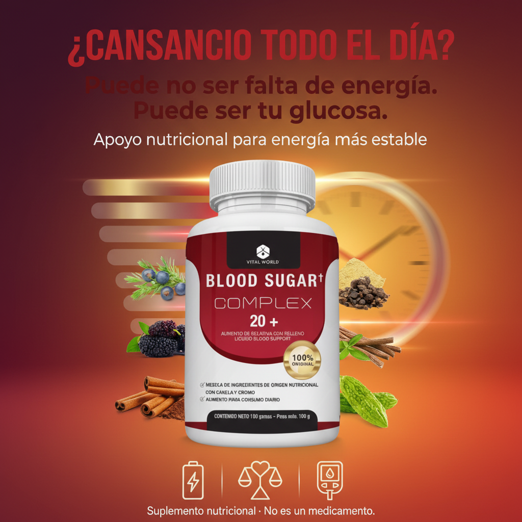 Blood Sugar Complex 20+ - Vital World