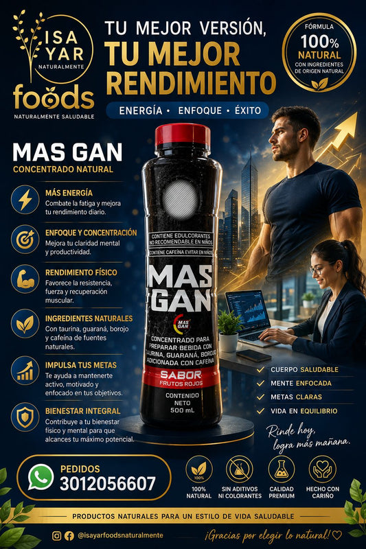 MAS GAN - Concentrado Natural
