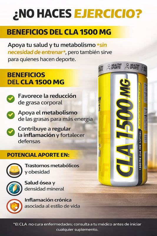 CLA 1500 MG - Healthy Sports