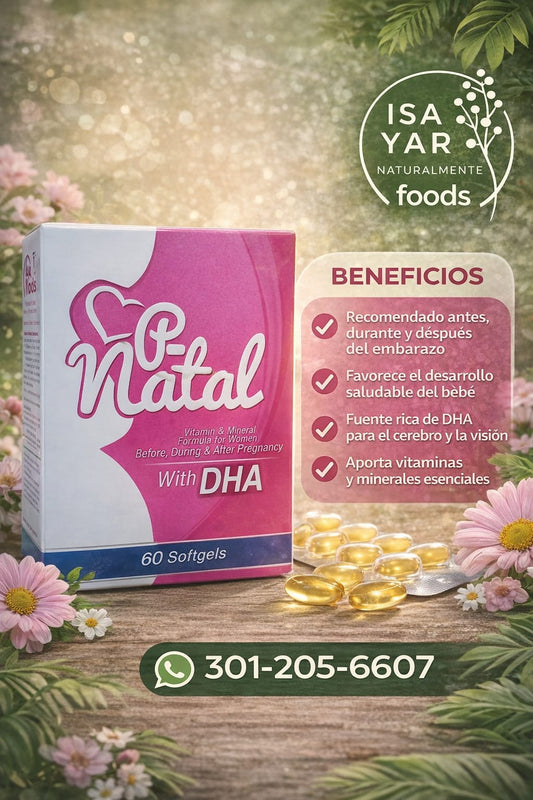 P-Natal with DHA - Vitaminas Prenatales